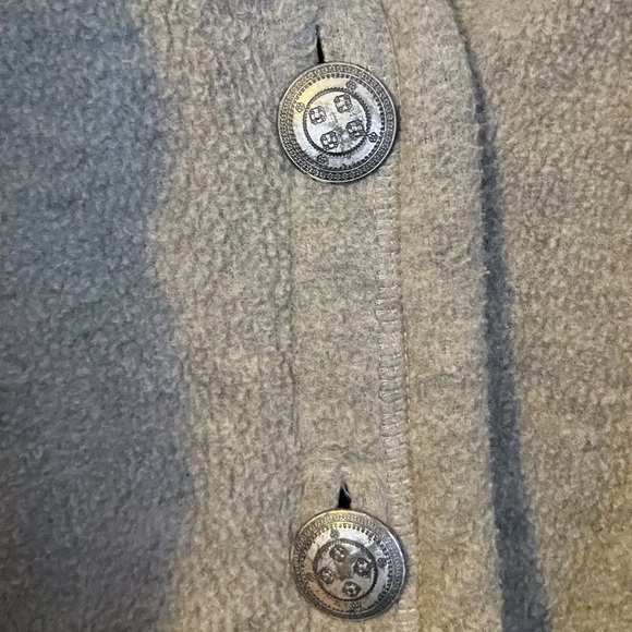 Early Winters Vintage Tan Fleece Collared Button Down Jacket - Picture 3 of 5